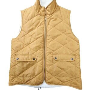 BKE Tan Quilted Vest